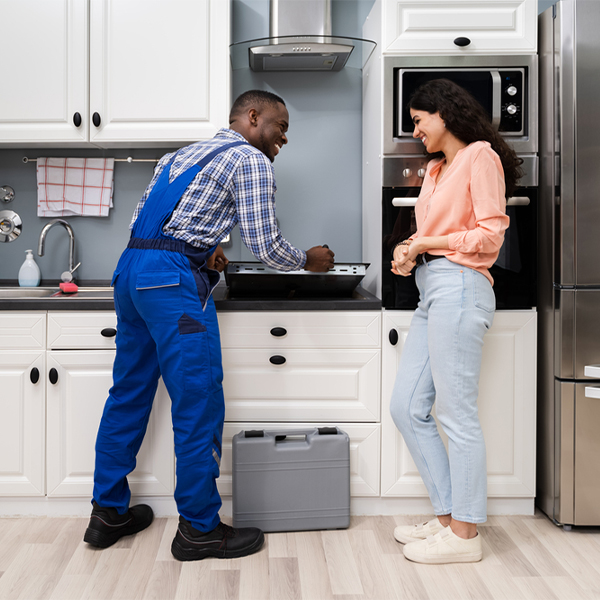 can you provide an estimate for cooktop repair before beginning any work in Vidor